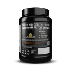 QNT Prime Whey Protein Powder | 25g Protein Per Scoop | Whey Isolate, Concentrate & Hydrolysate Blend | Muscle Growth, Recovery & Strength