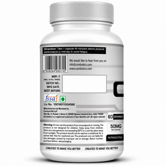 Corebolocis Caffine 100mg Energy, Focus & Endurance Booster with Taurine and Green Tea for Peak Performance