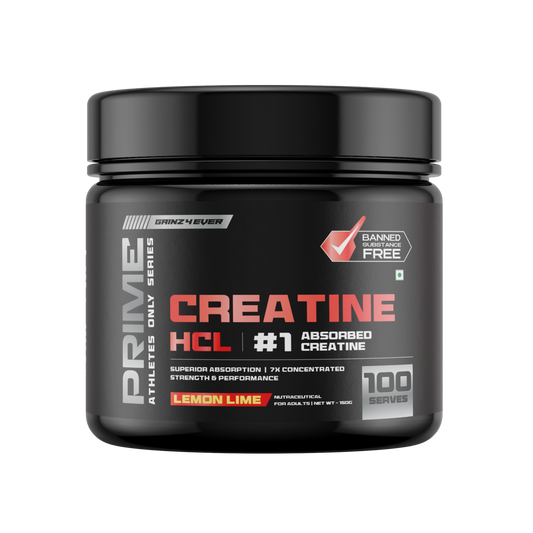 Gainz4Ever PRIME Creatine HCL High Absorption Concentrated Strength and Performance Support Banned Substance Free