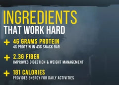 Corebolics Snaxie Almond Bar | Made with Millets & Rice Crispies | 4g Protein