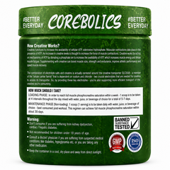 COREBOLICS Creatine with Electrolytes – Watermelon Flavour for Strength, Energy, Hydration & Performance