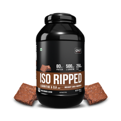 QNT ISO Ripped Whey Protein Isolate Powder | With L-Carnitine & CLA | 32g Pure Whey Isolate per Serving | Supports Lean Muscle Growth & Weight Loss