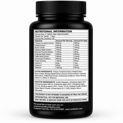 Corebolics Natural Ayurvedic Testosterone Support | Supports Energy, Vitality, Muscle Strength & Men's Wellness
