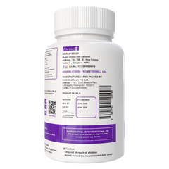 Eternell® Biotin Tablets | 40 MCG Biotin with Zinc & Selenium | Supports Hair, Skin & Nail Health | 60 Tablets
