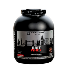 BRITPRO London® BRIT Whey – Fast Digesting Whey, 24g Protein for Muscle Repair