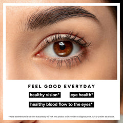 UJANA Eye Care with Bilberry Extract, Lutein, Astaxanthin, Zeaxanthin, Vitamin C, Vitamin E, Copper & Zinc – 293 mg Formula – 90 Day Pack