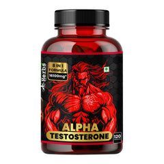 Humming Herbs Alpha Testosterone Supplement – Tribulus, Fadogia Agrestis, Epimedium (Horny Goat Weed), L‑Arginine, Beet Root, Tongkat Ali, Maca & Vitamin D3 – 120 Vegan Capsules (60 Servings)