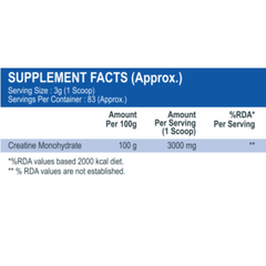 International Protein Creatine Monohydrate Unflavoured