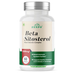 ZESPO® Beta Sitosterol Capsules | 1200 mg Plant Sterols Complex per Serving | Supports Immune Function & Healthy Cholesterol Levels | 60 Capsules
