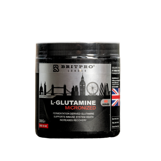 BRITPRO London® L-Glutamine – Muscle Recovery, Gut Health & Immunity Support