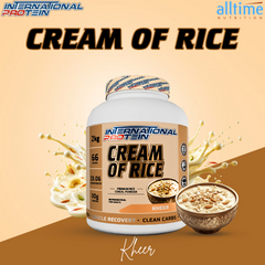 International Protein® Cream of Rice Powder | Premium Rice Cereal | 22.3g Clean Carbs & Easy Digesting | Supports Muscle Recovery & Daily Energy | 66 Servings | 2kg (Milk Chocolate)