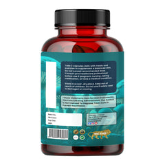 Humming Herbs Sea Moss Complex 90 Capsules - With Irish Sea Moss Powder, Bladderwrack | Bio available Minerals for Thyroid, Skin and Joint Support