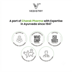Vedistry® Shatavari+ Tablets | Standardized Shatavari Extract & Long Pepper | Strengthens Women's Health | 60 Tablets