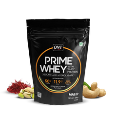 QNT Prime Whey Protein Powder | 25g Protein Per Scoop | Whey Isolate, Concentrate & Hydrolysate Blend | Muscle Growth, Recovery & Strength