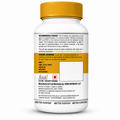 COREBOLICS Omega-3 – Fish Oil Capsules for Heart, Brain, Joint Health, Weight Management & Overall Wellness