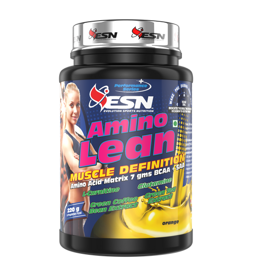 ESN Amino Lean with L-Carnitine, Green Coffee & Green Tea Extracts for Weight Loss, Recovery and Energy Support