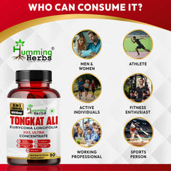Humming Herbs Tongkat Ali Eurycoma Longifolia 6-in-1 Blend