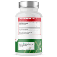 Zespo Red Yeast Rice 650mg with CoQ10 - 60 Vegetarian Capsules
