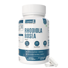 Eternell® Rhodiola Rosea Capsules | 450 MG | Supports Stress Resilience, Energy & Mental Clarity | 60 Capsules