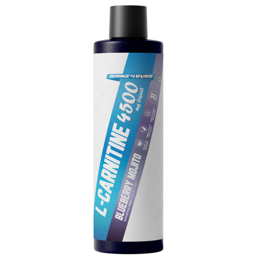 Gainz4Ever L-Carnitine +500 | L-Carnitine Liquid Formula | Supports Fat Metabolism, Energy Production & Workout Performance | 31 Servings