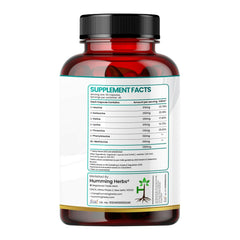 Humming Herbs EAA with Leucine, L-Isoleucine, L-Valine, L-Lysine, DL-Methionine, L-Threonine, L-Phenylalanine, 90 Capsules 7-in-1 Formula