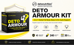 Detonutrition Deto Armour – On Cycle Support Kit (60x4 Bottles)