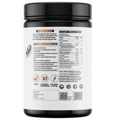 Gainz4Ever Prime Preworkout Coffee with Adaptogenic Mushrooms for Energy, Focus & Gut Health Support