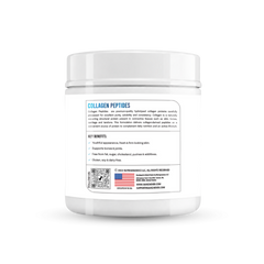 Gainz4Ever Hydrolysed Collagen Peptides Powder, 308g (15 Servings) | 20g Hydrolysed Collagen & 18g Protein Per 20.5g Serving | With Inulin, Polydextrose & FOS | Supports Skin, Hair, Nails & Joint Health