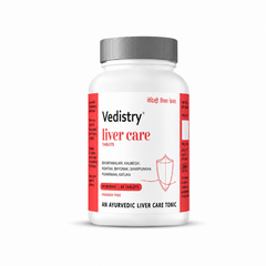 Vedistry® Livercare Tablets | Clinically Tested 22% Reduction in Fatty Liver | Detox & Rejuvenate Your Liver | 60 Tablets