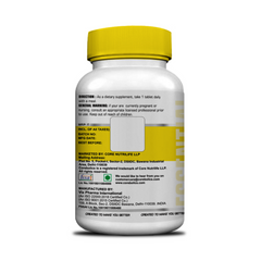 Corebolics No-Stress Adrenal Support Tablets for Calm Energy, Balanced Cortisol & Daily Stress Relie