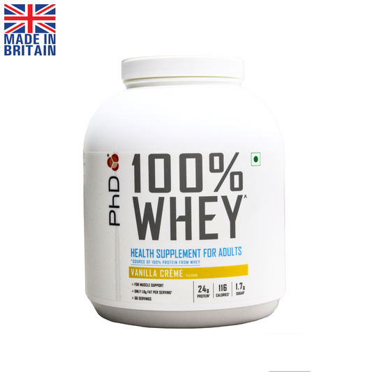 PhD 100% Whey Protein | Muscle Growth, Recovery & Fast Absorption