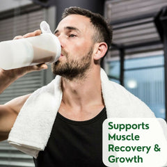 Pure Nutrition Pea Protein Isolate Powder 1Kg | 100% Pure Plant-Based Protein for Men & Women | 25.5g Protein & 4g BCAA | Ideal for Muscle Growth (33 Servings)