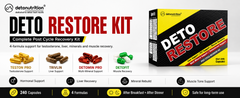 Detonutrition Deto Restore – Post Cycle Recovery Kit (60x4, 240 Capsules)