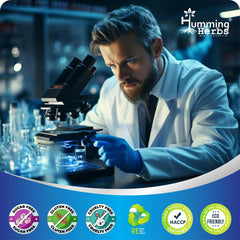 Humming Herbs Tributyrin 95% Pure | 730 mg Butyrate | With Zinc, FOS & Probiotic Blend & FOS | 180 Veg Capsules | Nutraceutical Supplement