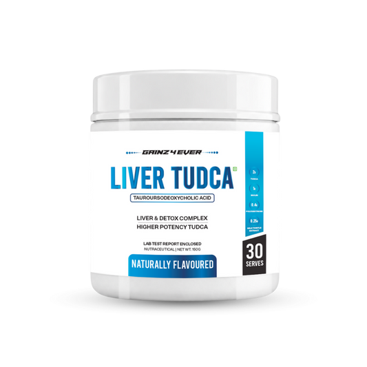Gainz4Ever Liver TUDCA | Tauroursodeoxycholic Acid (TUDCA) with Inulin & Milk Thistle Extract | Advanced Liver & Detox Support Formula | Naturally Flavoured | 30 Servings | 150g