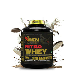 ESN Black Series Nitro Whey Protein with Creatine Monohydrate, Creatine Ethyl Ester, SAA, BCAA, L-Glutamine and Taurine for Muscle Building