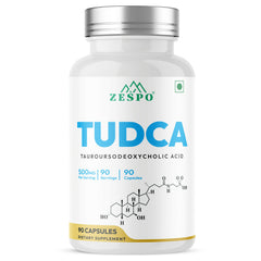 Zespo TUDCA 500mg – Liver & Digestive Wellness – 90 Vegan Capsules