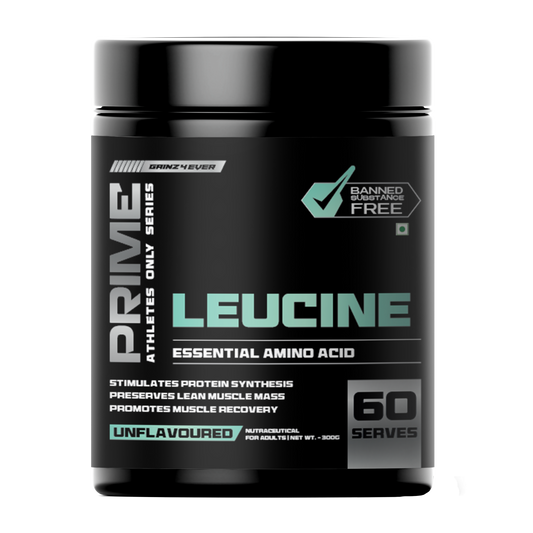 Gainz4Ever Prime Leucine Essential Amino Acid for Muscle Protein Synthesis, Recovery & Lean Mass Support
