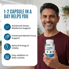 Eternell® Rhodiola Rosea Capsules | 450 MG | Supports Stress Resilience, Energy & Mental Clarity | 60 Capsules