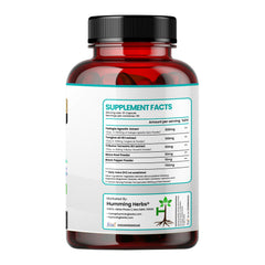 Humming Herbs Ultra Fadogia Agrestis Capsules | Tongkat Ali, Maca Root Extract | Natural Energy and Vitality Boost