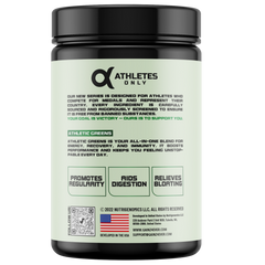 Gainz4Ever Prime Athletic Greens Daily Foundational Nutrition for Digestion, Energy & Overall Wellness