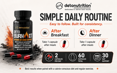 Detonutrition Deto Burn XT – Extreme Fat Burn Support (60 Capsules)