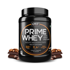 QNT Prime Whey Protein Powder | 25g Protein Per Scoop | Whey Isolate, Concentrate & Hydrolysate Blend | Muscle Growth, Recovery & Strength