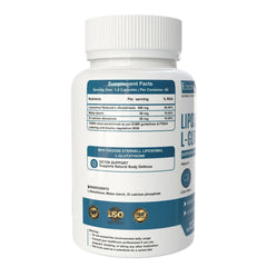 Eternell Liposomal L-Glutathione – Supports Detox Pathways & Liver Health (500 MG, 60 Capsules)