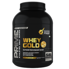 Gainz4Ever Prime Whey Gold Supreme Performance Protein with Enzymes for Lean Muscle Growth & Fast Recovery