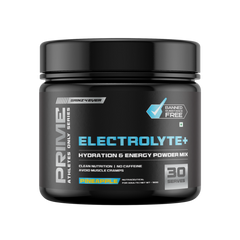 Gainz4Ever PRIME Electrolyte+ Hydration and Energy Powder Mix Clean Nutrition No Caffeine Muscle Cramp Support Banned Free