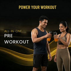 NXTSHIFT All-In-One Pre Workout Powder for Energy, Focus, Endurance & Strength Support with Caffeine, L-Theanine, Citrulline Malate, Beta-Alanine & Creatine Monohydrate | Pink Guava Flavour | 250g