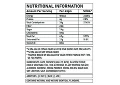 Corebolics Snaxie Almond Bar | Made with Millets & Rice Crispies | 4g Protein