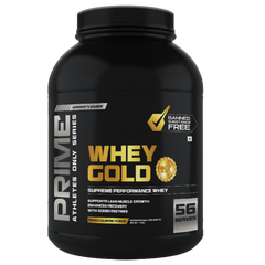 Gainz4Ever Prime Whey Gold Supreme Performance Protein with Enzymes for Lean Muscle Growth & Fast Recovery