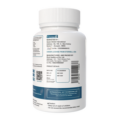 Eternell® Magnesium Glycinate Capsules | 200 MG Magnesium Bisglycinate | Supports Relaxation, Sleep & Bone Health | 60 Capsules